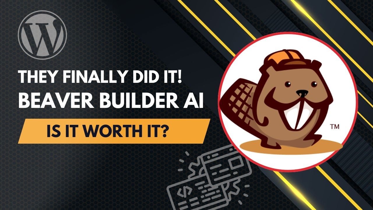 Video thumbnail: Don't Sleep on @BeaverBuilderWP - Their New AI Feature Changes the Game by Jonathan Perez