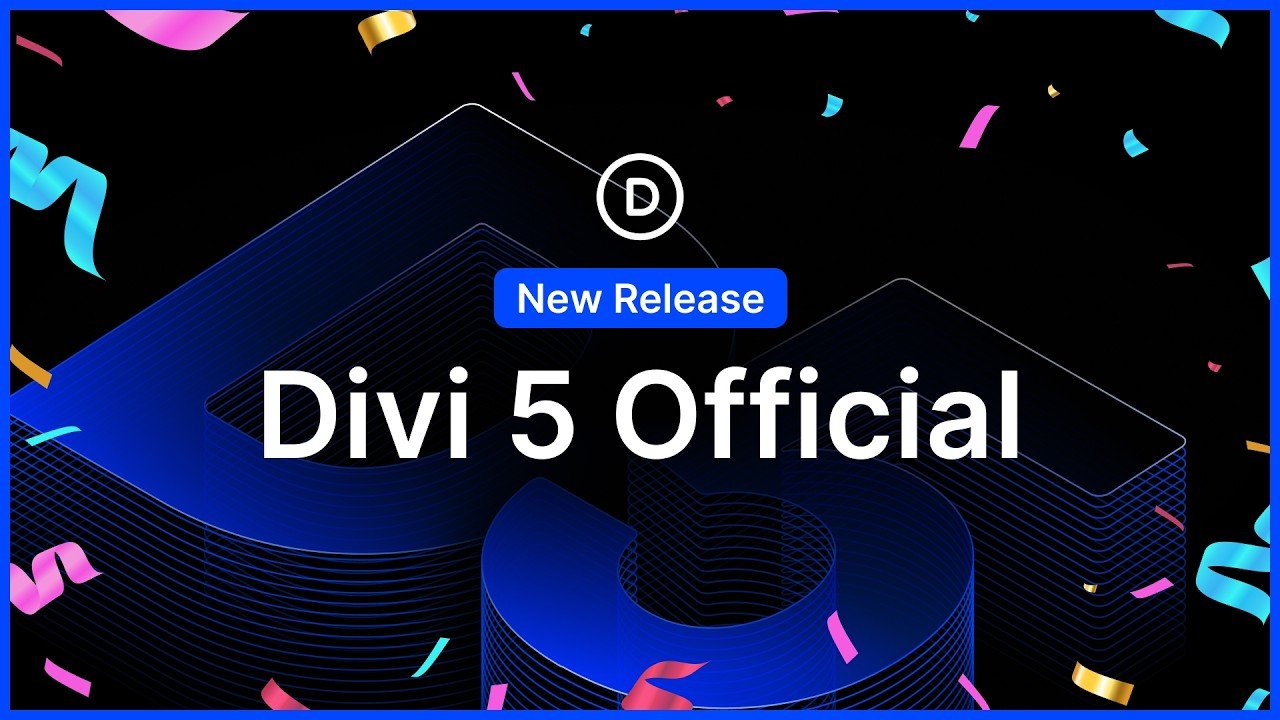 Video thumbnail: Divi 5 Official! (Beta Ends Today) by Elegant Themes