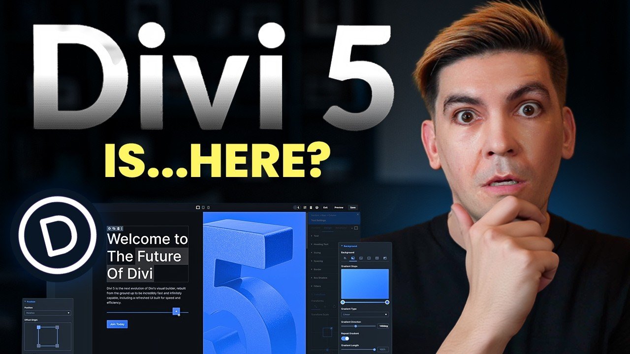 Video thumbnail: Well, Lets take a look at Divi Theme 5.0 by Darrel Wilson