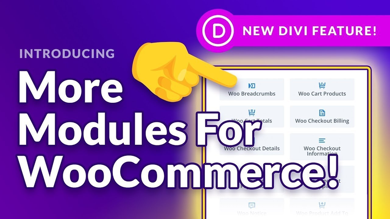 Video thumbnail: Divi Feature Update LIVE - WooCommerce Cart & Checkout Customization by Elegant Themes