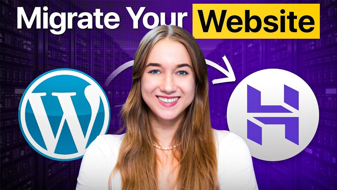 Video thumbnail: How to Migrate Your Website to Hostinger (Step-by-Step Guide) by Hostinger Academy